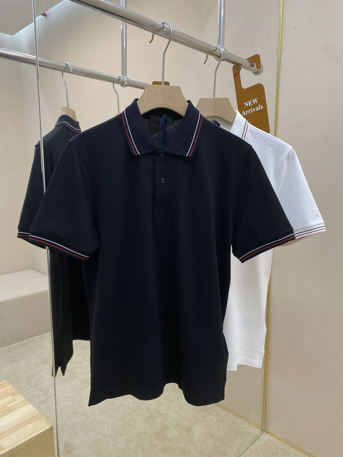 &wg.luxury- Pr141 polo embroidery 2colour item:E-F501C1117-2